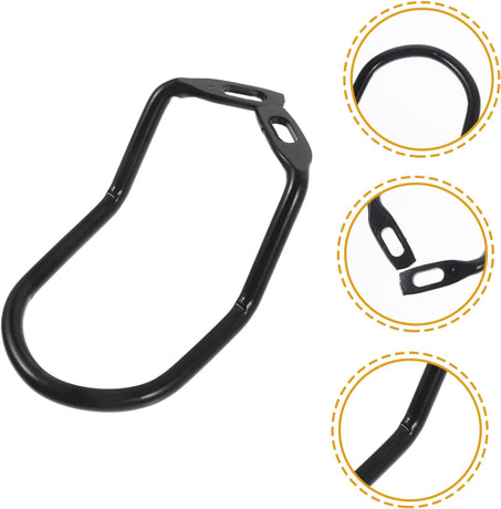 1 set of durable rear derailleur protectors for folding mountain bikes, easy to install-Style C