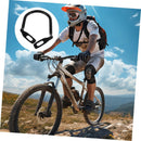 1 set of durable rear derailleur protectors for folding mountain bikes, easy to install-Style C