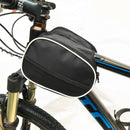 1pc Bike Handlebar Bag, Waterproof Bicycle Frame Handlebar Bag, Cycling Front Top Tube Pouch Pannier, Riding Equipment