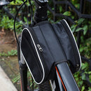 2 artikelen - Fietsstuurtassen - Waterdichte fietsframe-stuurtassen - Fiets bovenbuistassen - Fietsuitrusting