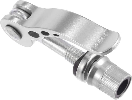 2pcs M6*65mm Aluminium Alloy Bicycle Seat Post Quick Release Pin Seatpost Skewer Bolt Silver Tone