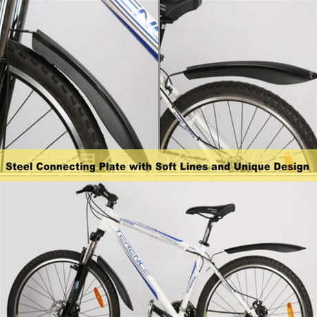 Removable Mudguard Mountain Bike Parts Bicycle Accessories Black-Iron