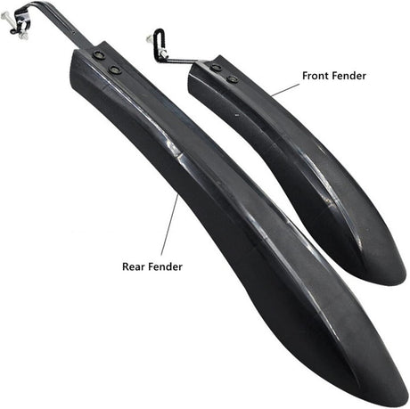 Removable Mudguard Mountain Bike Parts Bicycle Accessories Black-Iron
