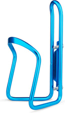 1-Pack - Lightweight Aluminum - Water Bottle Cage for Outdoor Activities (Blue) - Bicycle Accessories
