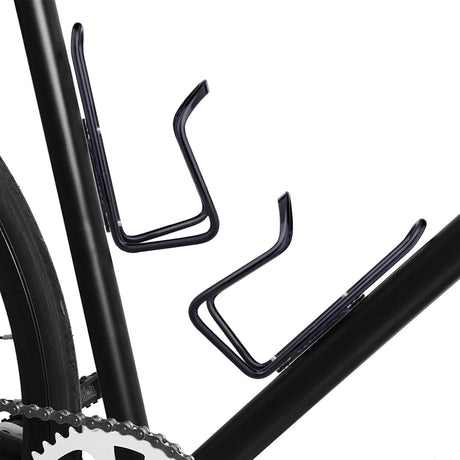 1Pack Lightweight Aluminum Alloy Cycling Bicycle Water Bottle Cage Holder Bracket for Outdoor Activities (Black), Bike Accessories