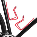 1Pack Lightweight Aluminum Alloy Cycling Bicycle Water Bottle Cage Holder Bracket for Outdoor Activities (Red), Bike Accessories