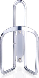 1Pack Lightweight Aluminum Alloy Cycling Bicycle Water Bottle Cage Holder Bracket for Outdoor Activities (Silver), Bike Accessories