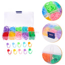 130-piece stitch markers - multifunctional - knitting markers - crochet clips