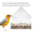 Transparent - House-shaped - Birdhouse - With weatherproof function