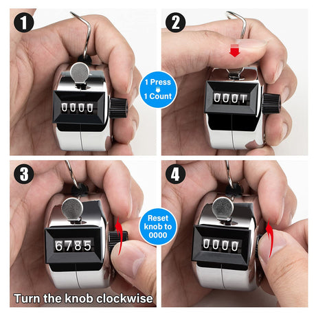 Hand counter - manual click counter - Hand counter - People counter