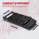 Off-Road Traction Plates | Pack of 2 - Portable emergency tool for extra grip on snow, ice, mud, and sand, suitable for cars, SUVs, ATVs, UTVs, and motorcycles.