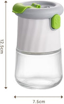 Spice Jars - Storage Containers for Herbs and Spices in the Kitchen - Measuring Cups for Herbs - Household Jars for MSG and Salt - Multifunctional Measuring Cups for Herbs in the Kitchen (Yellow)