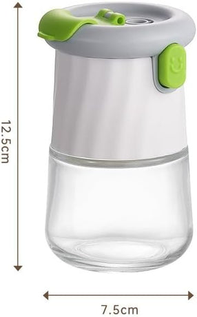 Spice Jars - Storage Containers for Herbs and Spices in the Kitchen - Measuring Cups for Herbs - Household Jars for MSG and Salt - Multifunctional Measuring Cups for Herbs in the Kitchen (Yellow)