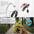 LED Luminous Dog Collar, Rechargeable and Waterproof Dog Collar, Adjustable Collar with 7 Light Modes (Colorful-M)