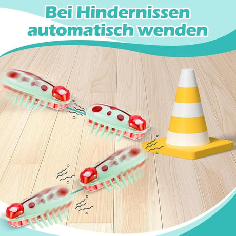 7/4-piece interactive pet toy - electric pet toy, mini beetle, interactive small insect, toy for cat and dog