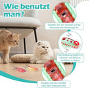 7/4-piece interactive pet toy - electric pet toy, mini beetle, interactive small insect, toy for cat and dog