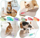 7/4-piece interactive pet toy - electric pet toy, mini beetle, interactive small insect, toy for cat and dog