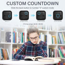 Pomodoro Timer 25/5/10 Min Desk Timer Vibration Volume Adjustable Productivity Clock