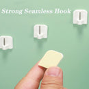 Self-adhesive key hooks - 10 pieces