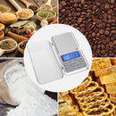 Electronic kitchen scale - Kitchen scale - 500g/0.01g - Food scale - Stainless steel household scale - With display and tare function - Suitable for food, jewelry, coffee bags, etc.