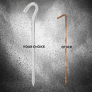 Tent peg - 8 cm / 7 inch - Metal aluminum awning peg - Camping peg Tent anchor - Silver