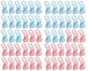 Coat Hooks - 60 pieces - Hangers/Hooks - Pink and Blue - Thickened S-shaped