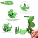 Flower clip - Sweet temperament hair clip - Fresh women's hair clip - Candy color - 8 pieces