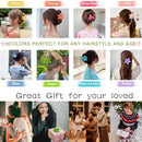 Flower clip - Sweet temperament hair clip - Fresh women's hair clip - Candy color - 8 pieces