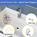Bathroom Drain Filters - For 1.2-1.6 Inch Drain Holes - Small 1 Inch Conical Stainless Steel Filter - Pack of 4