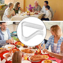 Transparent tablecloth clips - windproof tablecloth clips - Christmas family wedding party tablecloth clips - 24 pieces