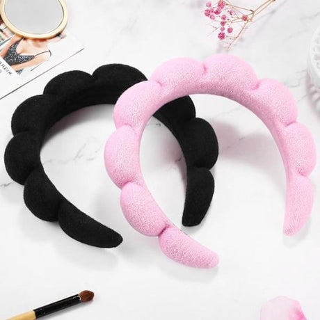 Headband - for face washing or facial care - Headband - Soft cosmetic headband for face washing, facial mask and skin care