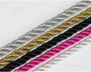 Soft and Silky Strong Braided Twisted Rope - 32 Feet 8mm (1/3") Diameter - 10 Meters Strong Multi-Purpose Hemp Rope, Shiny Rope