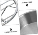 Baking tray for air fryer - Air fryer baking pan - Air fryer accessories - Baking tray with rack - Made of 304 stainless steel - 12 cm