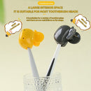 Set of 10 Toothbrush Holders - Portable Toothbrush Protectors - Clip-on Toothbrush Head Covers - Cute Duck Design