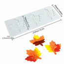 Baking Molds (3-Piece Set) - Silicone Baking Molds - Maple Leaf, Clover, and Snowflake Patterns - Suitable for baking chocolate, candy, and cupcakes, this is a handy tool for creating fun homemade desserts