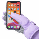 Gloves - Children's Gloves - Children's Ski Gloves - Touchscreen Gloves - Windproof - Warm - Suitable for children from 8 to 14 years in winter - Purple
