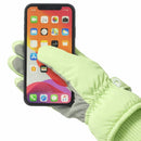Gloves - Children's Gloves - Children's Ski Gloves - Touchscreen Gloves - Windproof - Warm - Suitable for children from 8 to 14 years in winter - Light green