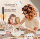 730ml Sourdough Fermentation Jar in a Glass Jar | Includes stirring spoon, measuring cup, and fabric cover - for dough, bread baking, and sourdough fermentation