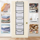 Hanging Storage Bags - Hanging Storage Boxes - Comes with 5 Mesh Pockets - Perfect as Hanging Storage Boxes for the Bedroom - Ideal for Toy Storage