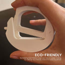 3-Pack of Food Clips - Universal for Snack & Grain Bags - Airtight & Available in 3 Colors - 7.5x5.5 cm