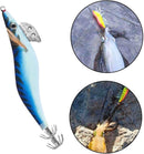 Shrimp Lure Box - 4-Pack - Glowing Shrimp Lure - Squid and Shrimp Lure - Night Fishing - Shrimp Lure - Fluorescent Artificial Fish Lure - Super Realistic