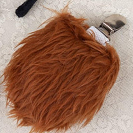 Headband - Elk Hair Accessory - Cute Plush Christmas Headdress - Soft Decorative Accessory for Winter Parties, Cosplay, Costumes