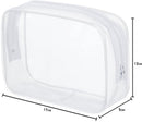 4-Piece Transparent Travel Toiletry Bag - Portable Makeup Bag - Multifunctional Waterproof Set - Skin Care & Makeup Bag