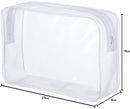 4-Piece Transparent Travel Toiletry Bag - Portable Makeup Bag - Multifunctional Waterproof Set - Skin Care & Makeup Bag
