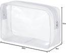 4-Piece Transparent Travel Toiletry Bag - Portable Makeup Bag - Multifunctional Waterproof Set - Skin Care & Makeup Bag