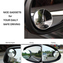 Blind Spot Mirrors - Round, frameless, 360° rotating mirror - Adjustable, high-resolution convex glass mirror - Maximizes rear visibility - Universal design - Suitable for cars, SUVs and trucks - Improves driving safety