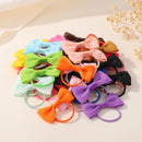 40-pack - Multicolor Baby Girl Hair Clips - Hair Elastics, Elastic Hair Bands - Ponytail Hair Elastics - Elastics - 40-pack (1 pack)