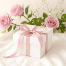 Gift Wrap - 22m Pink Satin Ribbon - 10mm Wide - Suitable for gift wrapping, Valentine's Day decorations, thick fabrics - handmade and wedding decorations
