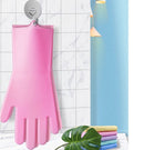 Dishwashing gloves - silicone gloves - gloves - dishwashing - kitchen gloves - rubber dishwashing gloves - dishwashing gloves - frost-resistant gloves - pink