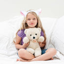 2-Piece Animal Headbands - With Sheep Ears - Cute Headbands for Adults and Kids to Role Play - White and Pink Sheep Costume Accessories